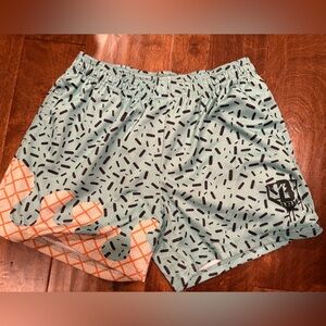 Ice Cream Baseball Shorts - Mint